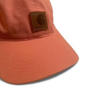 Coral Carhartt Odessa Cap • Force Sweatband / Fast Dry Technology • 100% Cotton